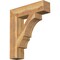 Ekena Millwork Balboa Block Rough Sawn Bracket, Western Red Cedar, 6"W x 26"D x 30"H BKT06X26X30BOA05RWR - alternate 1